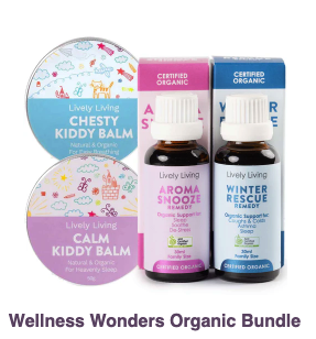 Lively Living baby & kids essential oils/balms